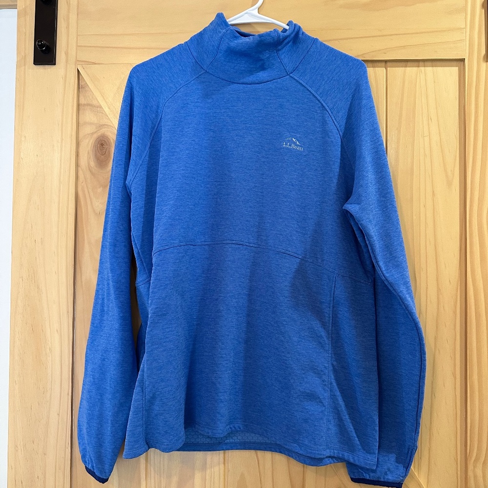 Women's Adventure Grid Fleece Turtleneck, Logo